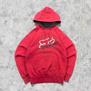 Y2K Fox Tribal Graphic Hoodie